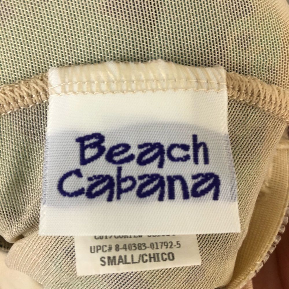 Beach Cabana Floral print Swim Suit size S - Picture 5 of 5